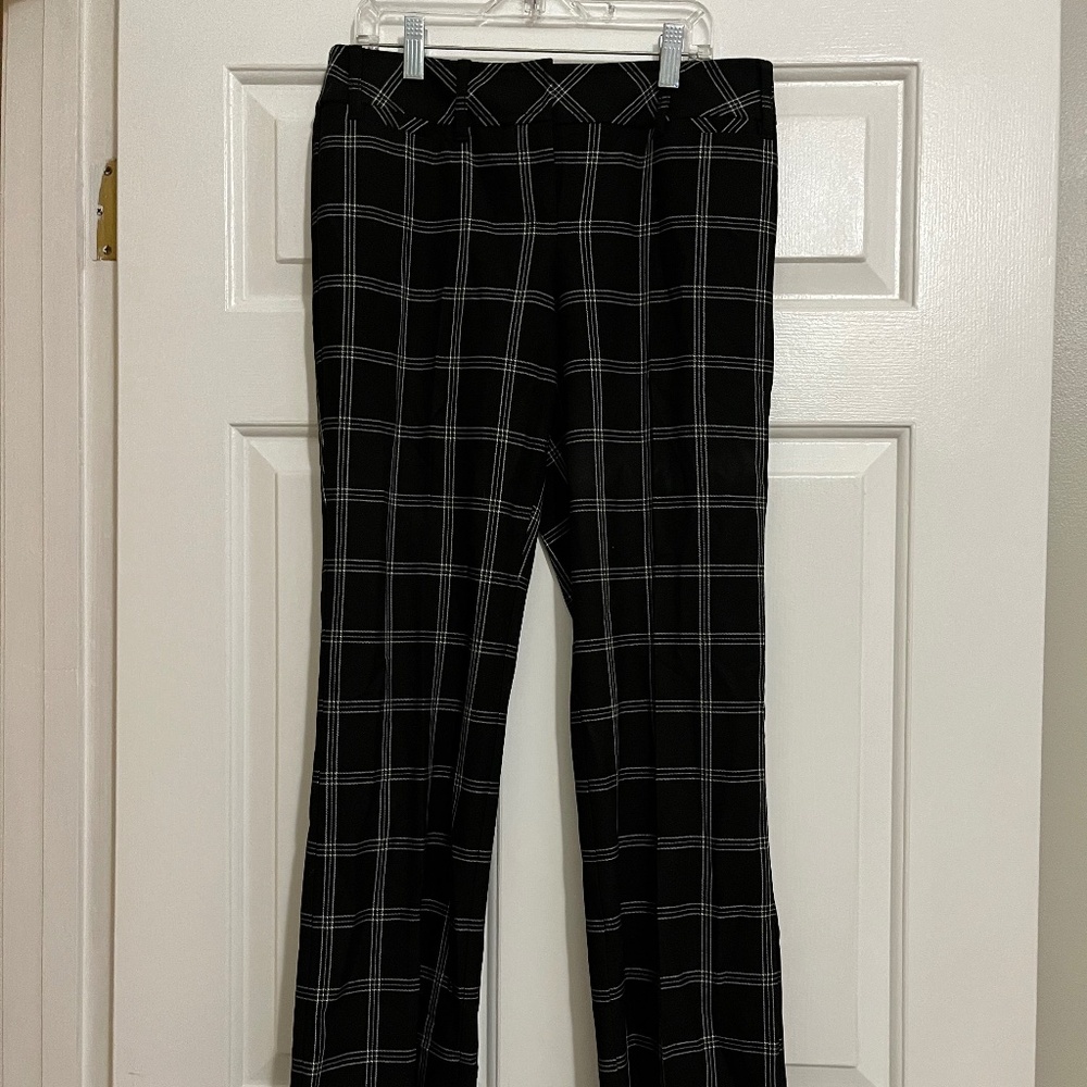 Ann Taylor Loft plaid pants